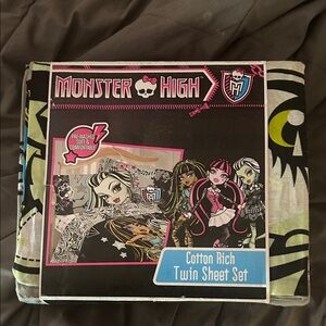 Monster High Twin Sheet Set